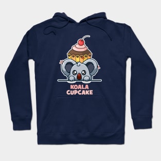 Cute koala and cupcake Hoodie